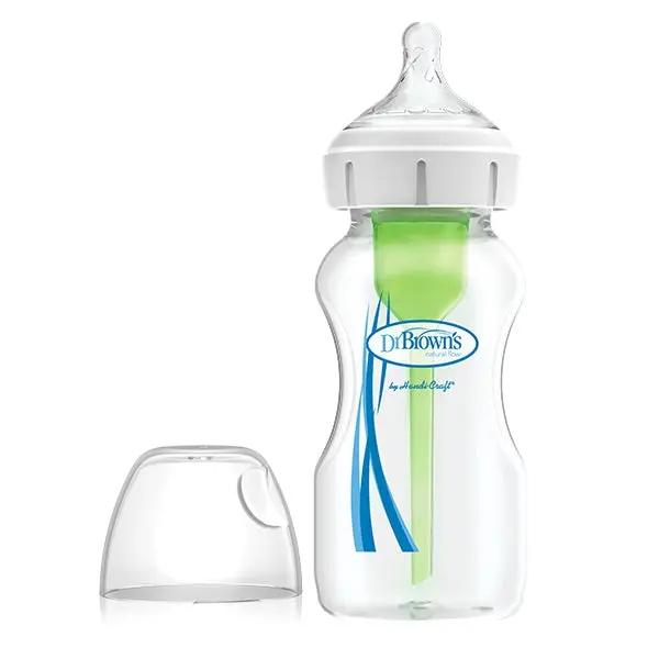 Options+ 9Oz Glass Wide-Neck Bottle 1