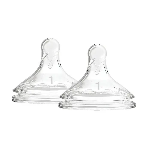 Options+ Wide Neck Nipples - 2 Pack 1