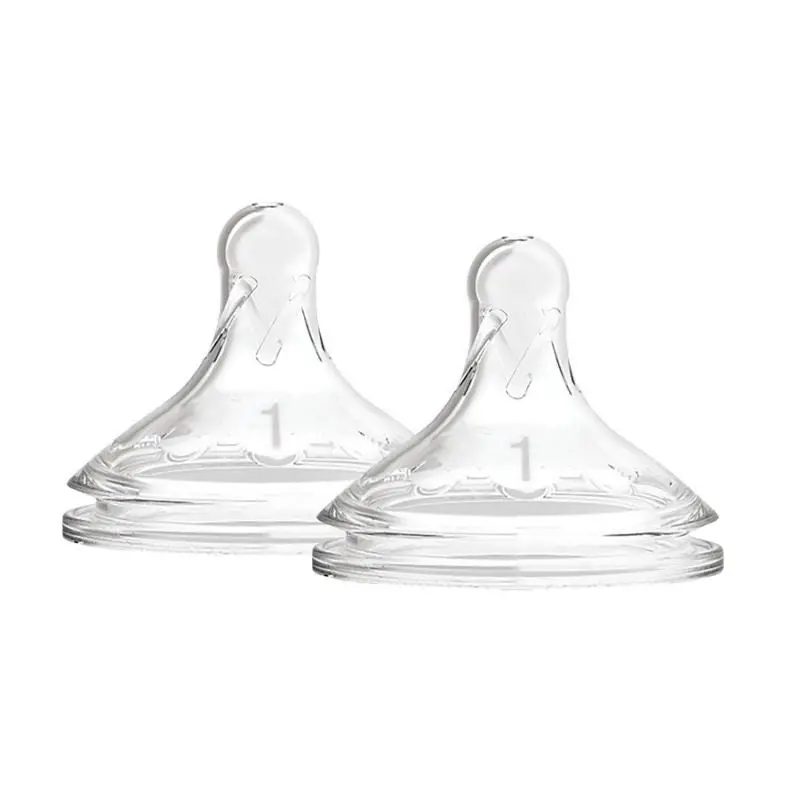 Options+ Wide Neck Nipples - 6 Pack 1