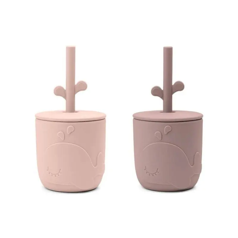 Peekaboo Straw Cup 2-Pack Wally 1