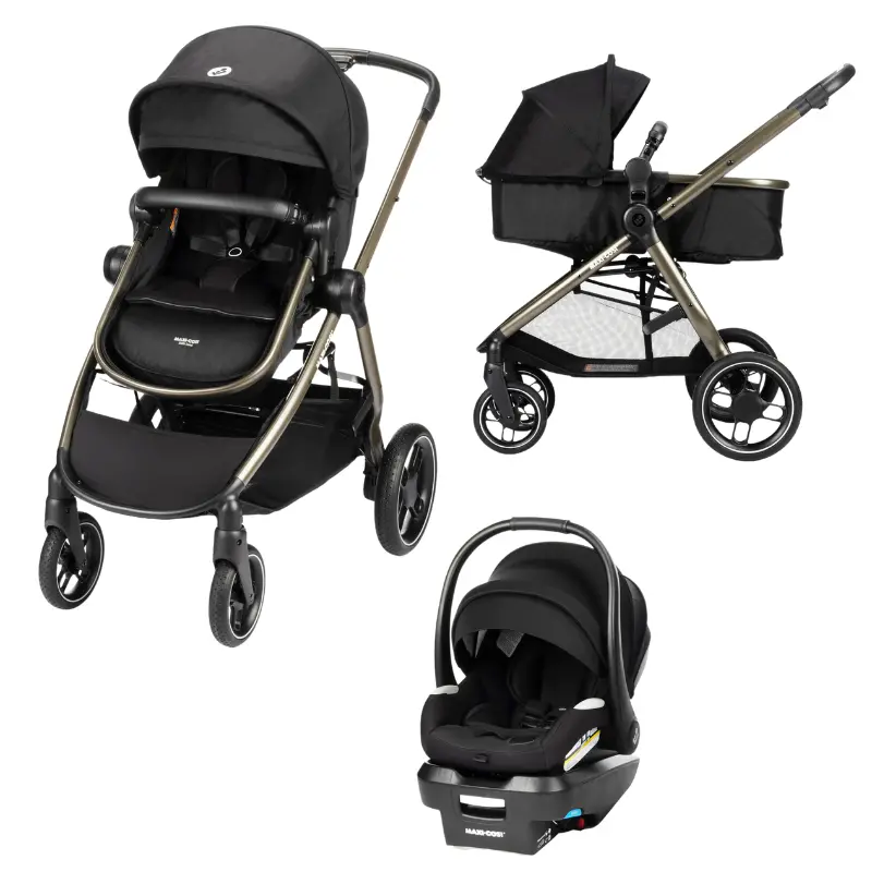 Zelia Luxe 5-In-1 Modular Travel System 3