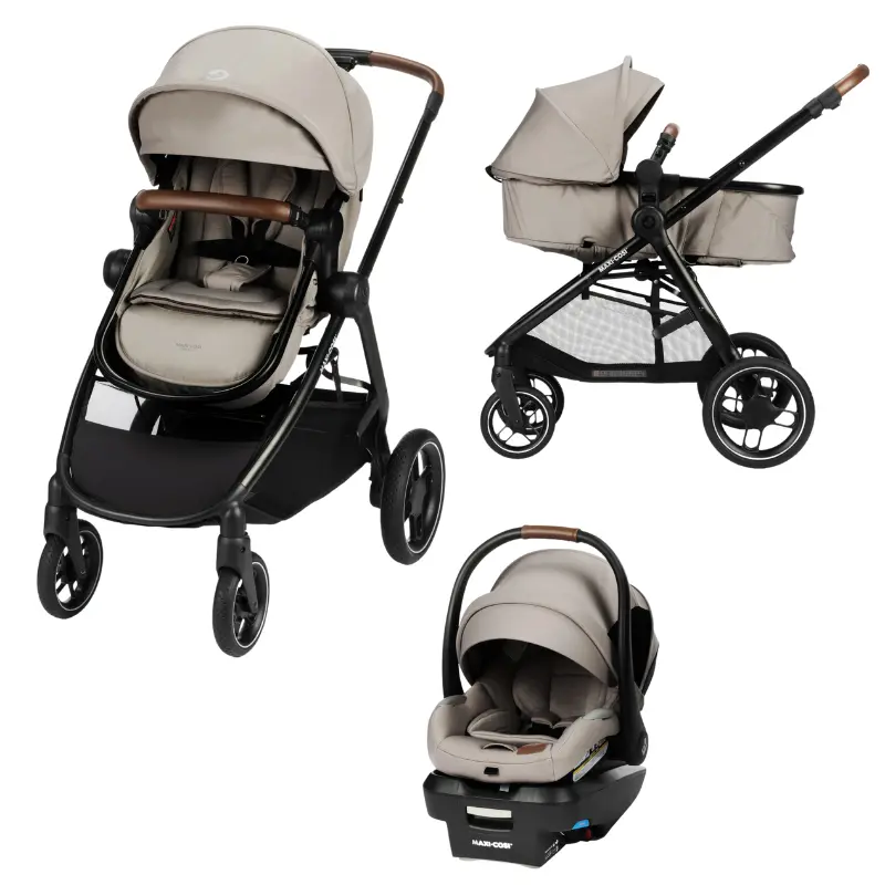 Zelia Luxe 5-In-1 Modular Travel System 2