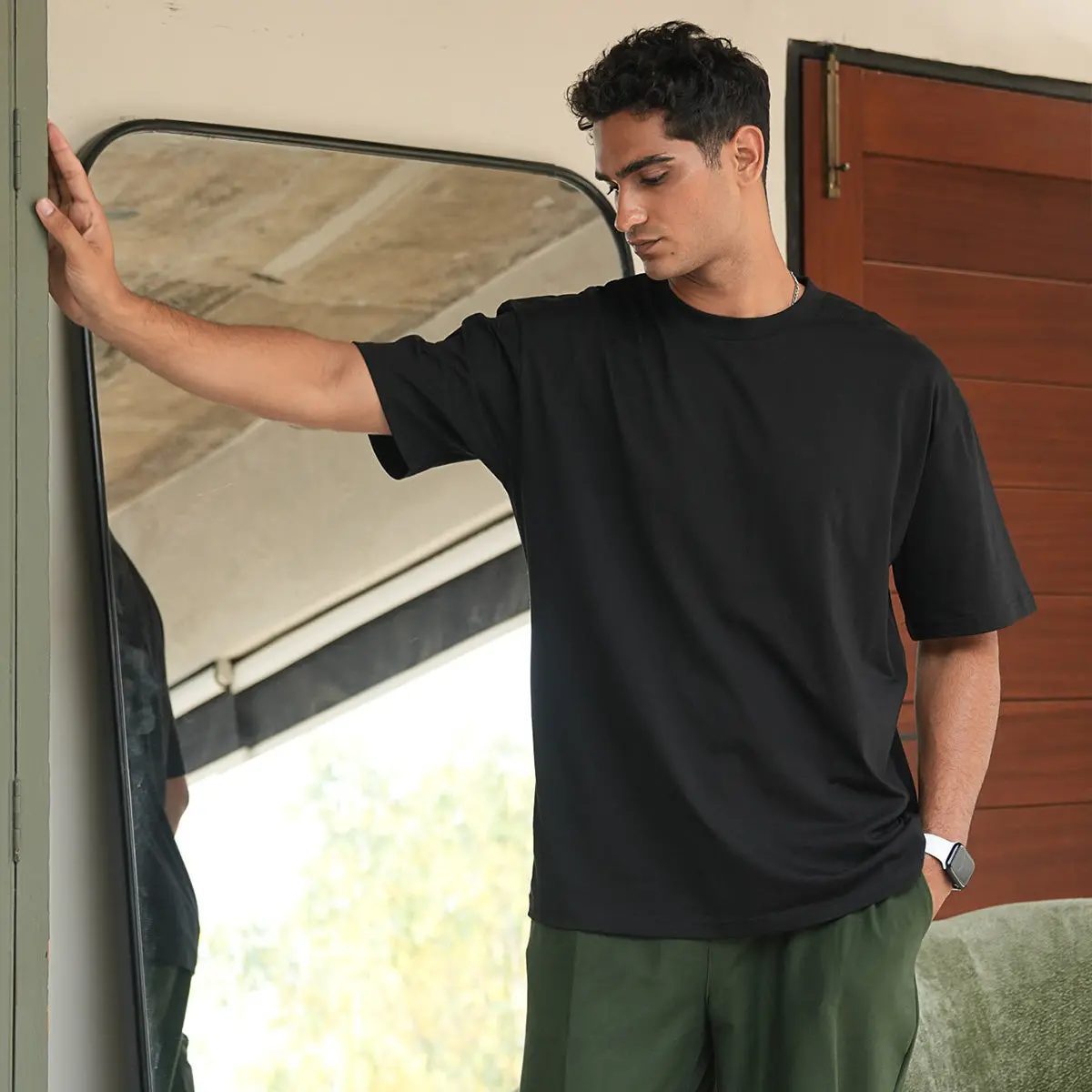 Supima Cotton Relax Fit Tee 1
