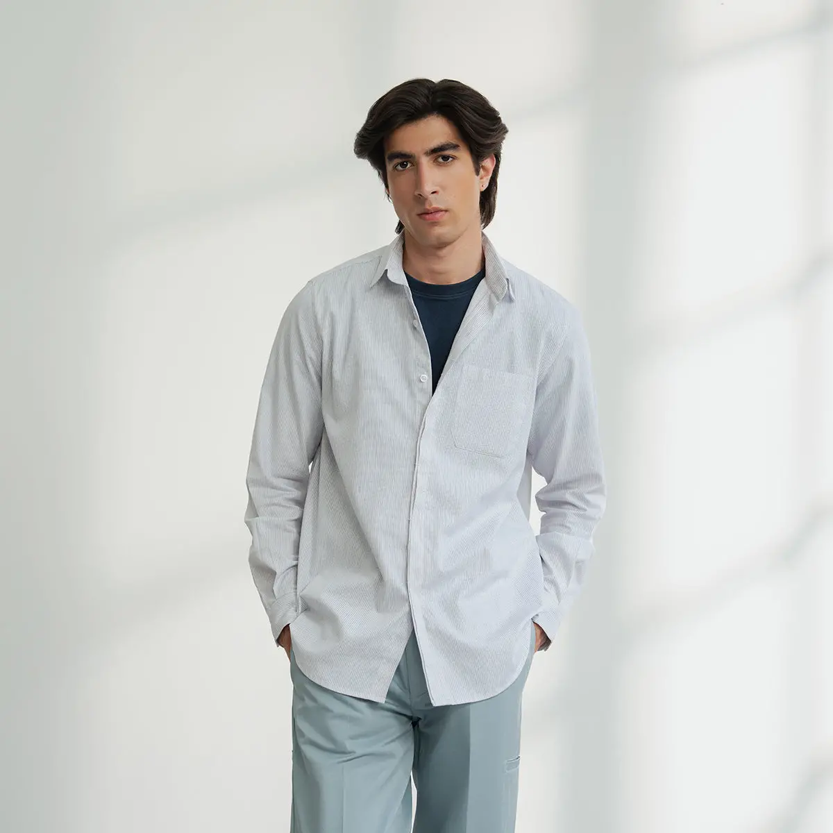 Poplin Button Down 1