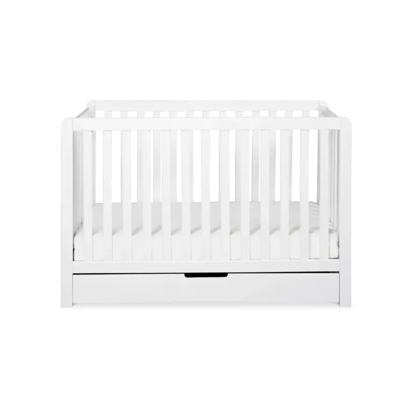 Colby 4-In-1 Convertible Crib With Trundle Drawer 1