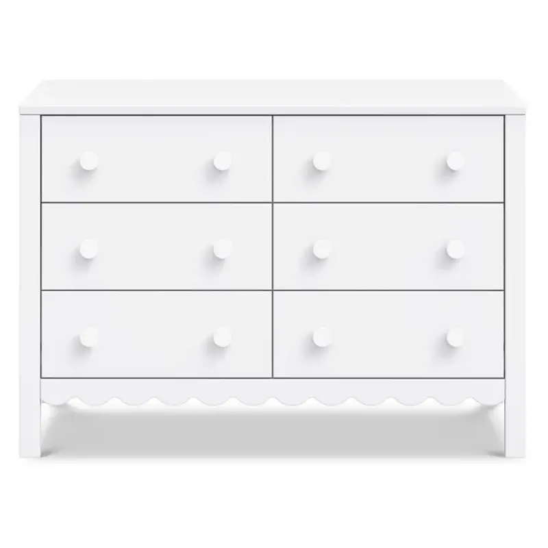 Sammy Scallop 6-Drawer Dresser 1