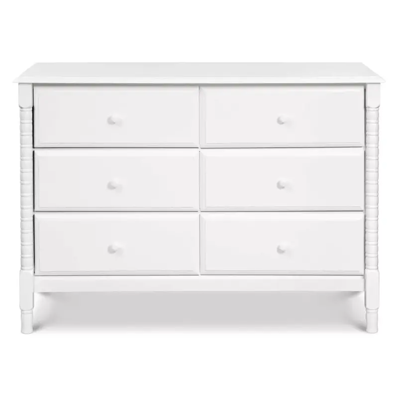 Jenny Lind Spindle 6-Drawer Dresser 1