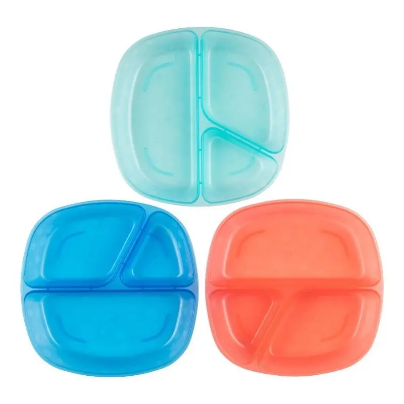 Divided Plates - 3 Pack 1