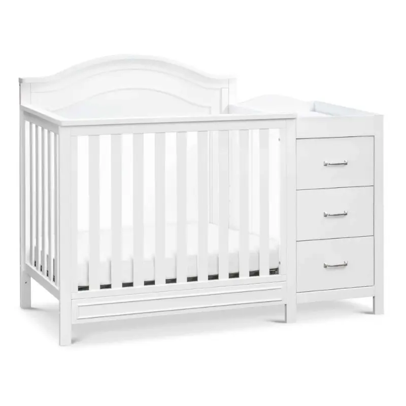 Charlie 4-In-1 Convertible Mini Crib And Changer 1