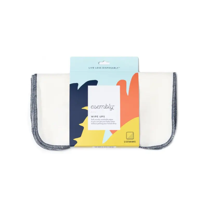 Washable Cloth Wipes - 12 Count 1