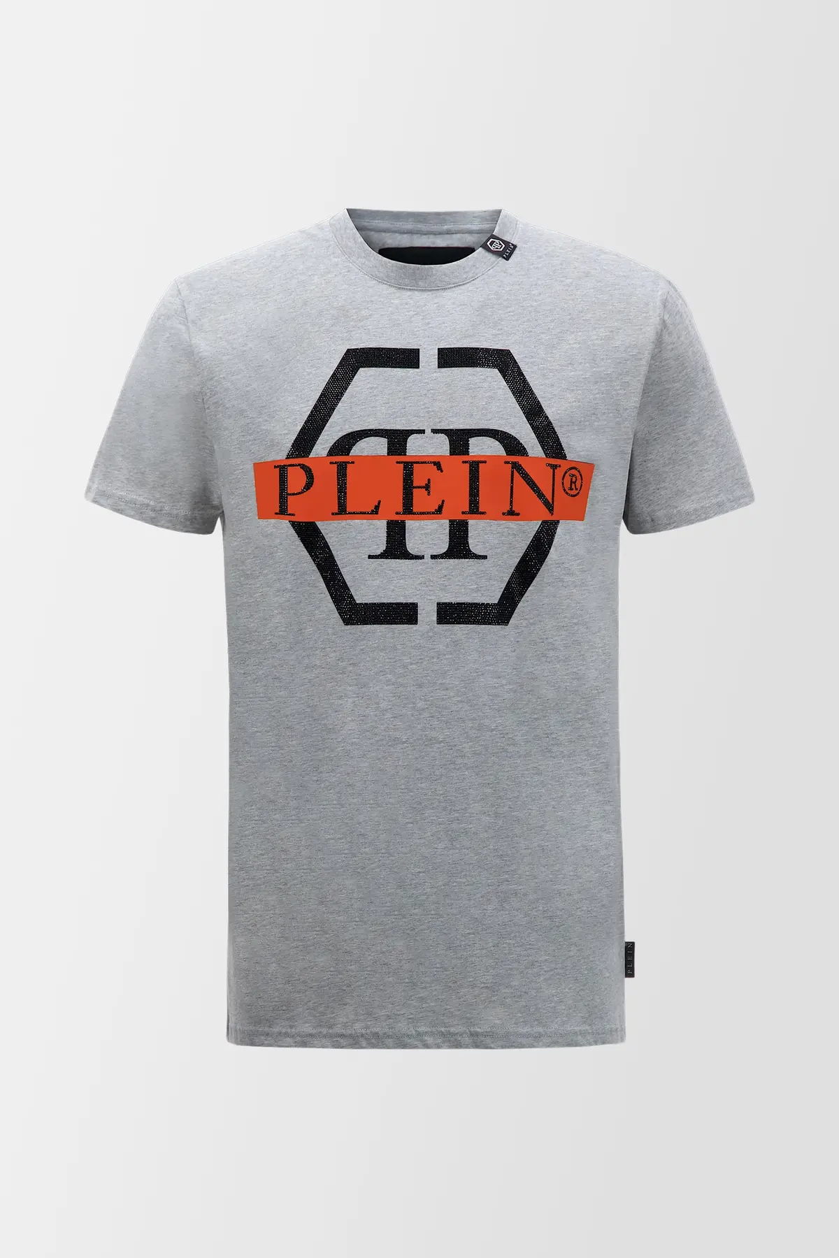 Philipp Plein Grey Ss Hexagon T-Shirt 1