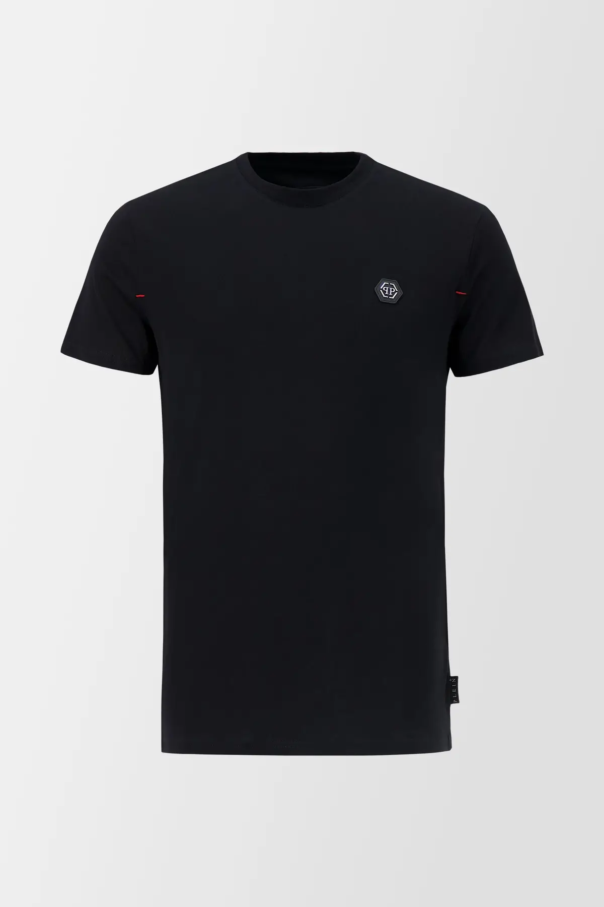Philipp Plein Black Round Neck Ss Istitutional T-Shirt 1
