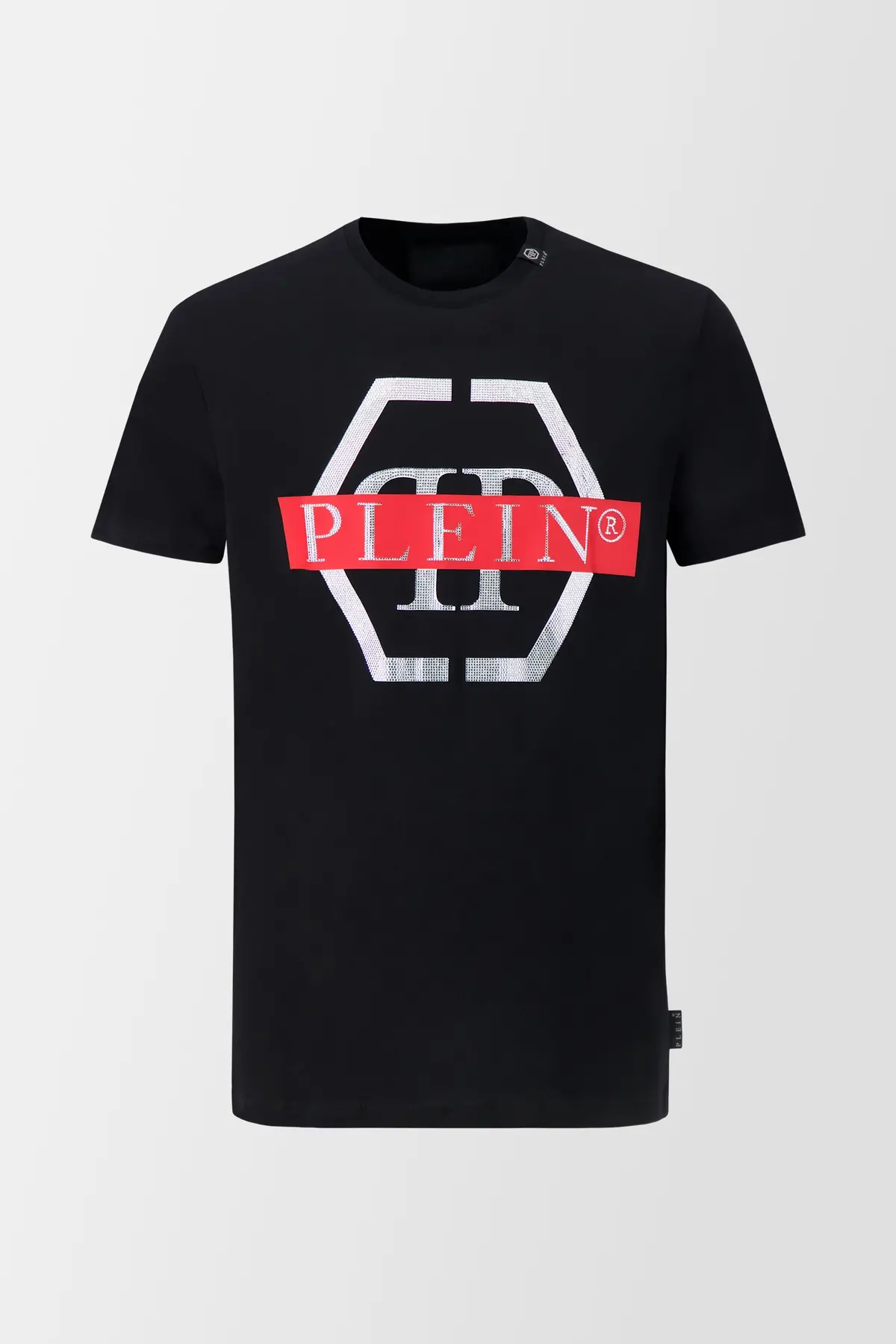 Philipp Plein Black Ss Hexagon T-Shirt 1