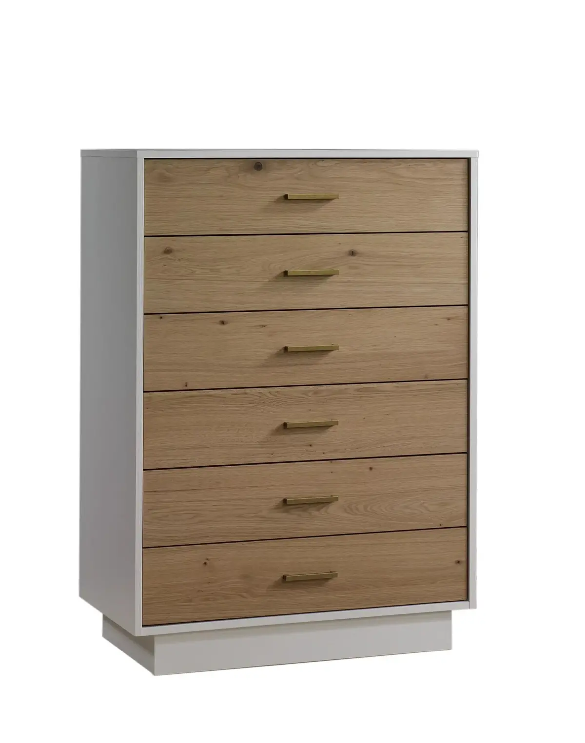 Como Naturale 6-Drawer Tall Dresser 1