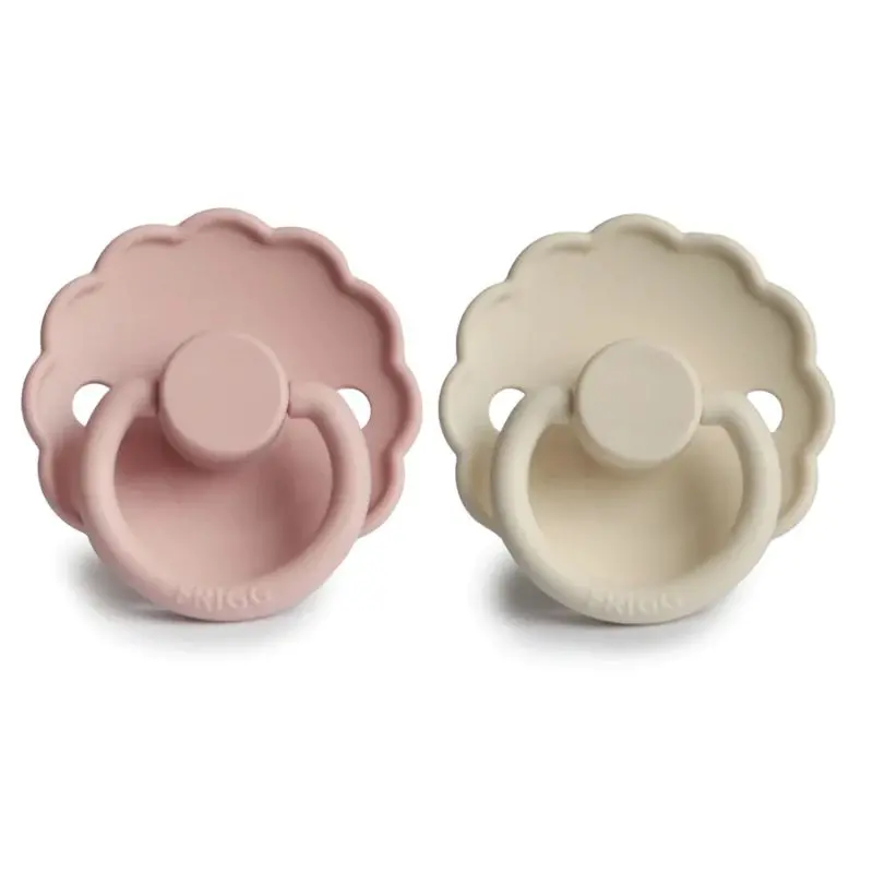 Daisy Silicone Pacifiers - 2 Pack 1