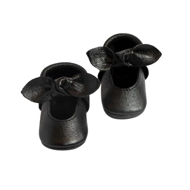 Knotted Bow Moccasins 1