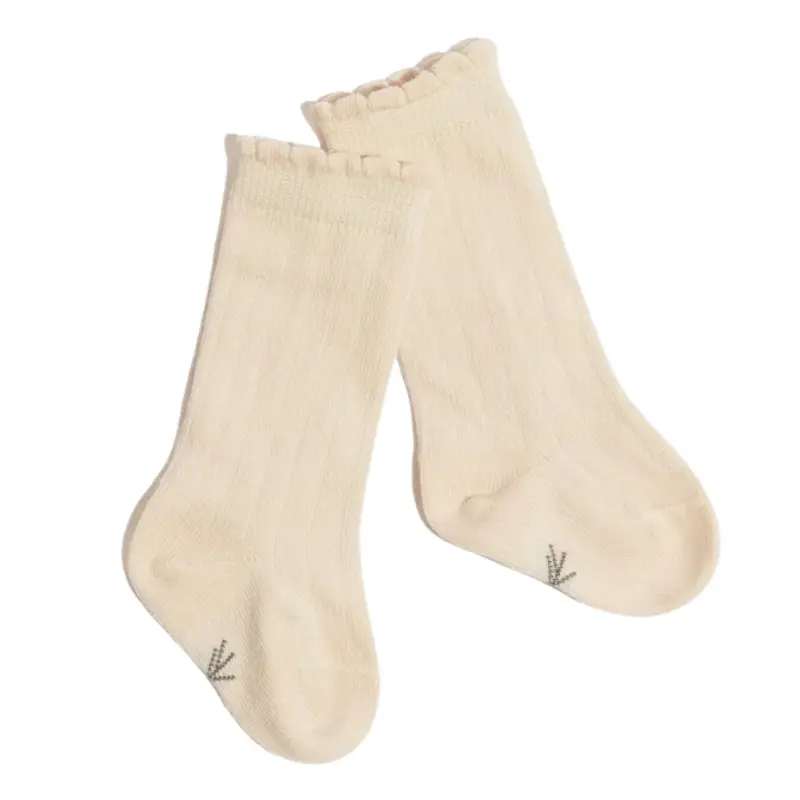Scalloped Knee High Sock 2