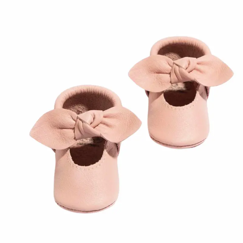 Knotted Bow Moccasins 3