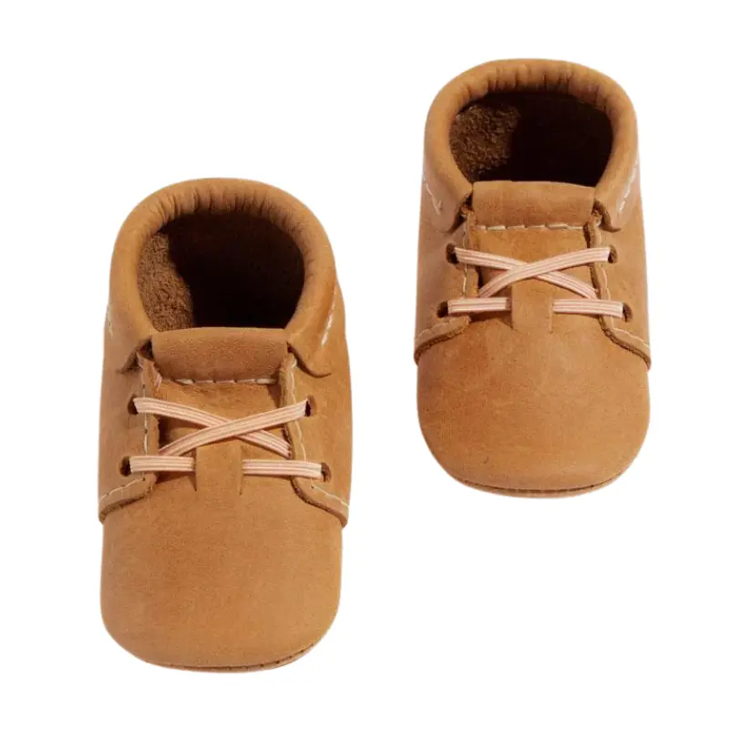 Cedar Oxford Soft-Soled Baby Shoe 1