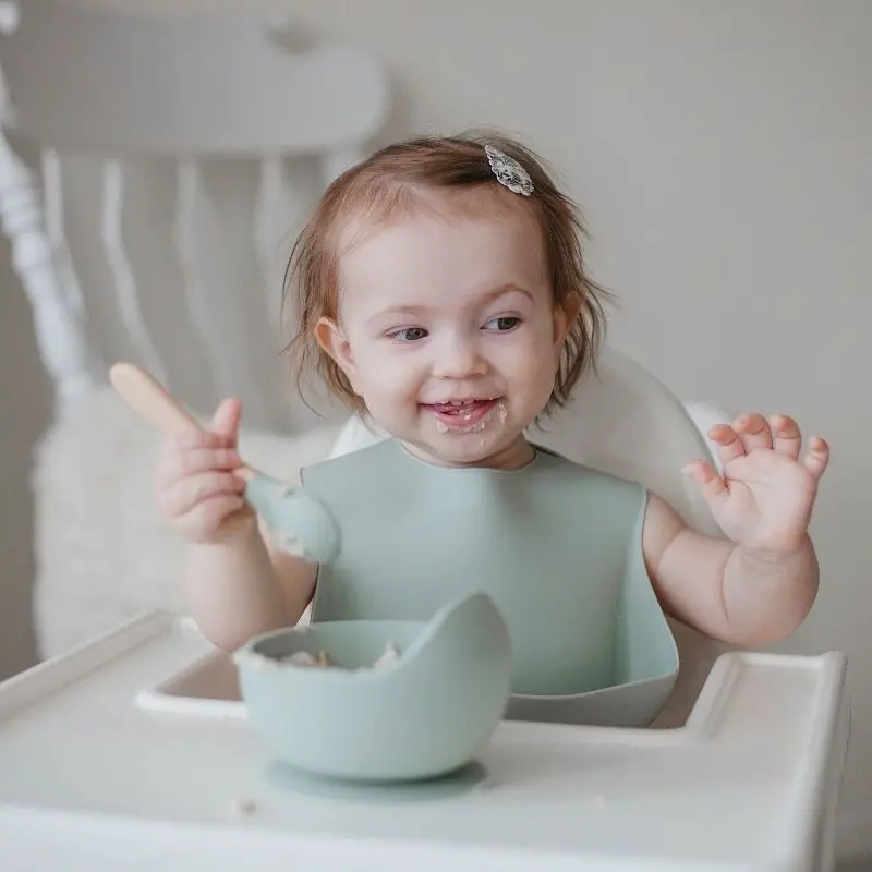 Silicone Bowl + Spoon Set 8