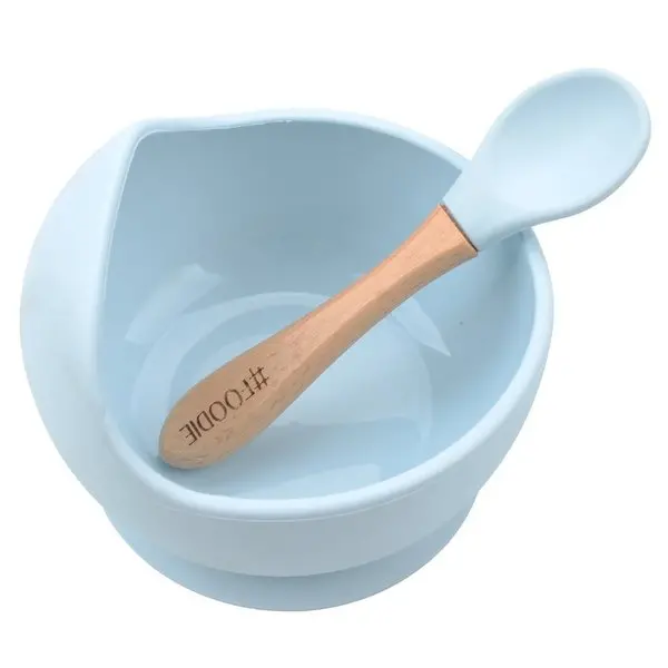 Silicone Bowl + Spoon Set 6