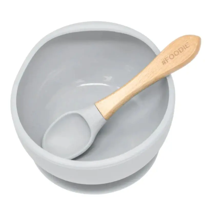 Silicone Bowl + Spoon Set 9