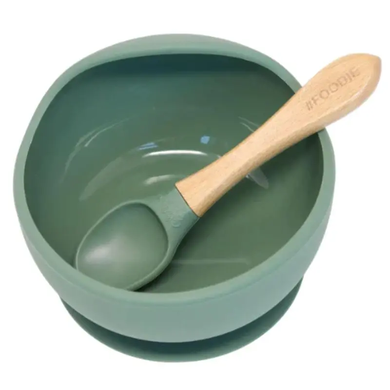 Silicone Bowl + Spoon Set 5