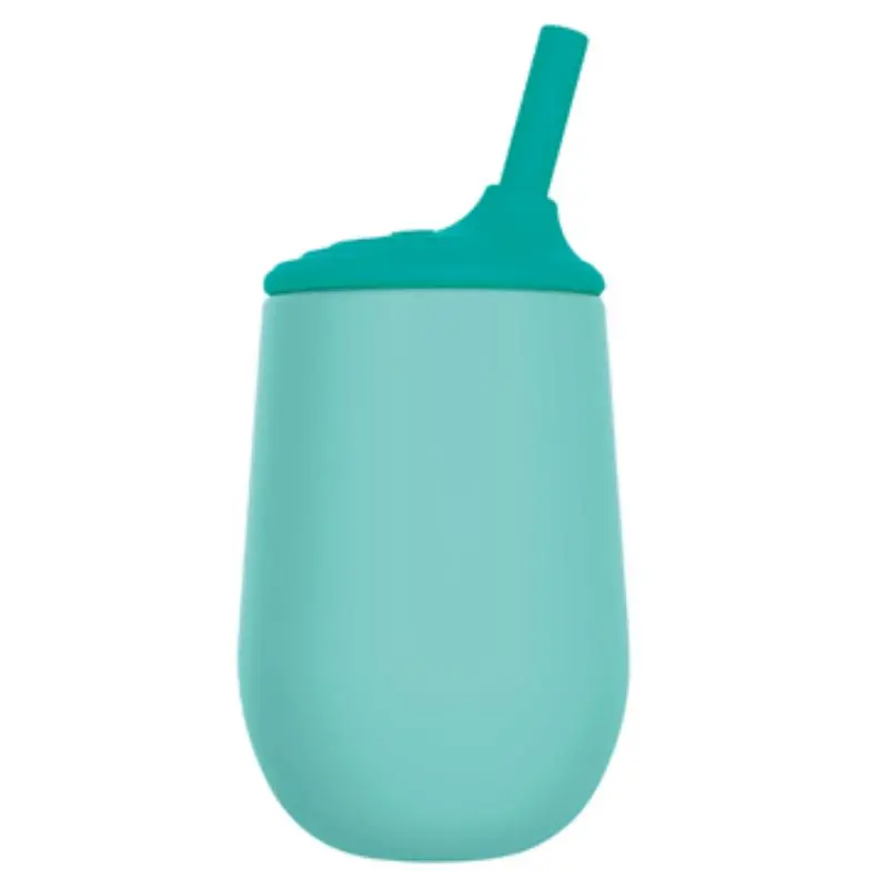 Silicone Sipper First Training Cup With Touch Flow Straw - 6 Oz 1