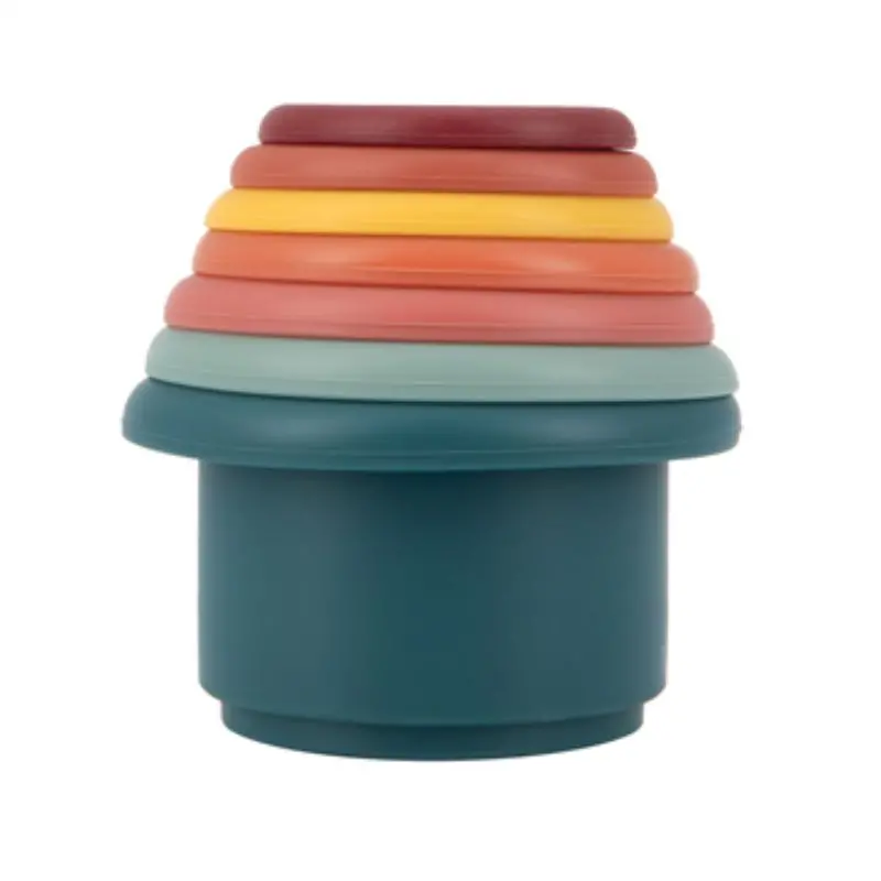 Silicone Stacking Cups 1