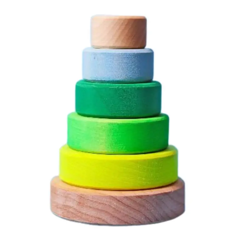 Conical Tower - Stacking Toys 1