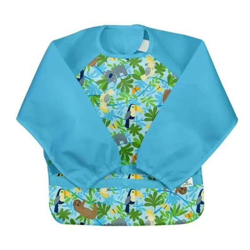 Snap + Go Easy-Wear Long Sleeve Bibs 1