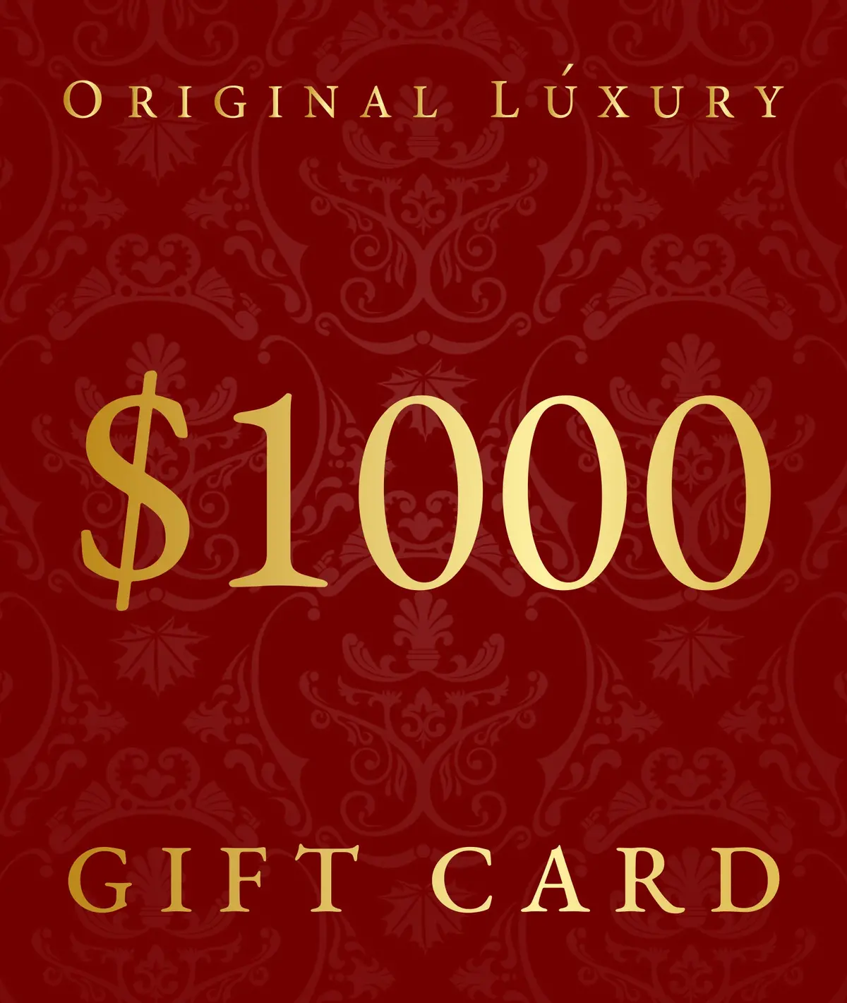 Originalluxury Gift Card | $1000 1