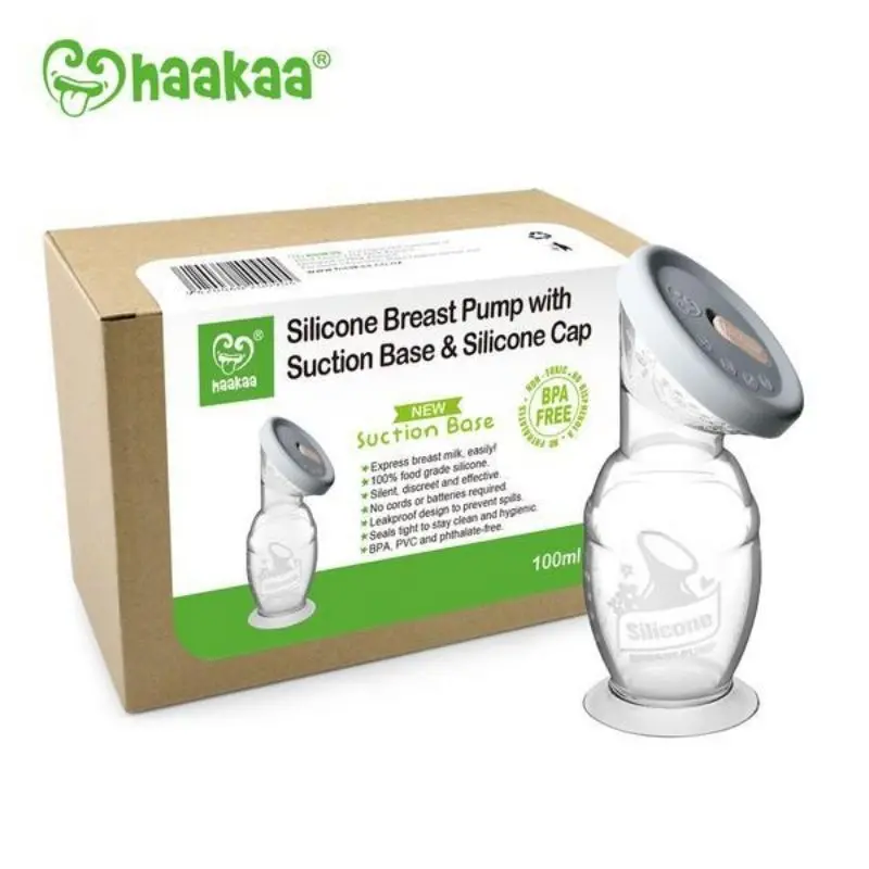 Silicone Breast Pump W/ Suction Base & Silicone Cap - 150Ml 1