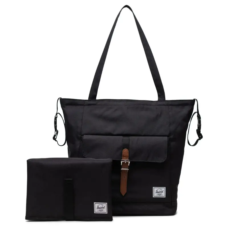 Retreat Tote Diaper Bag - Black 1
