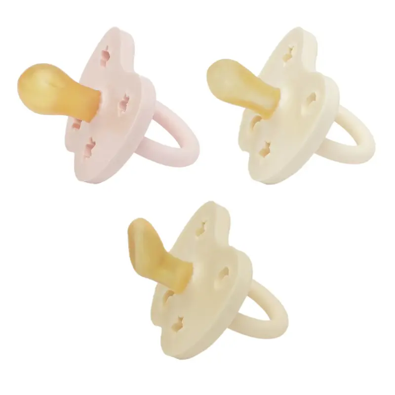 Trial Trio-Pack Natural Rubber Pacifiers 1