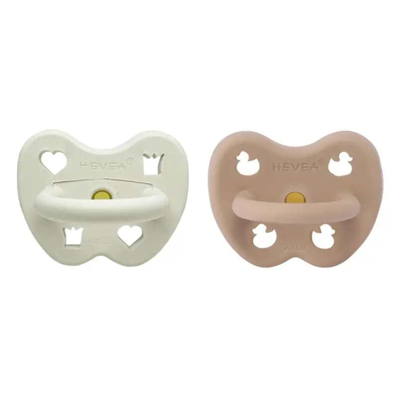 Natural Rubber Pacifier - 2 Pack 1