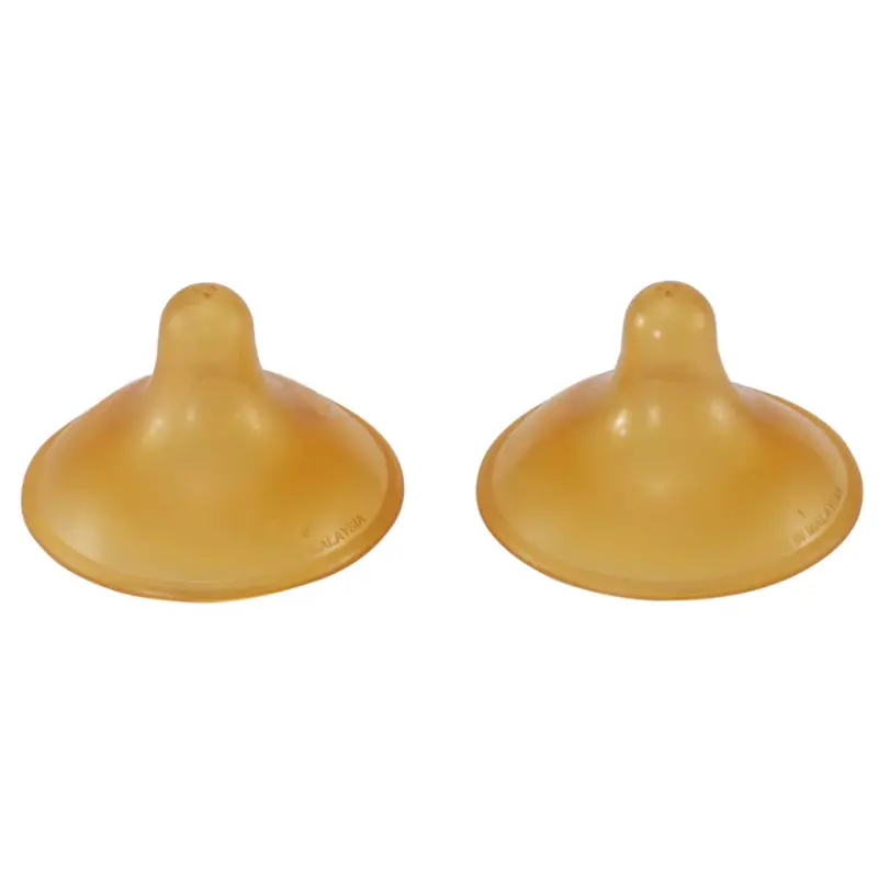 Natural Rubber Nipple Shields For Breastfeeding - 2 Pack 1