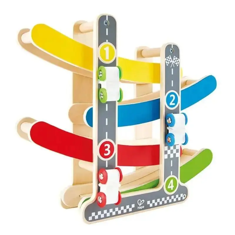 Fast Flip Wooden Racetrack Toy 1