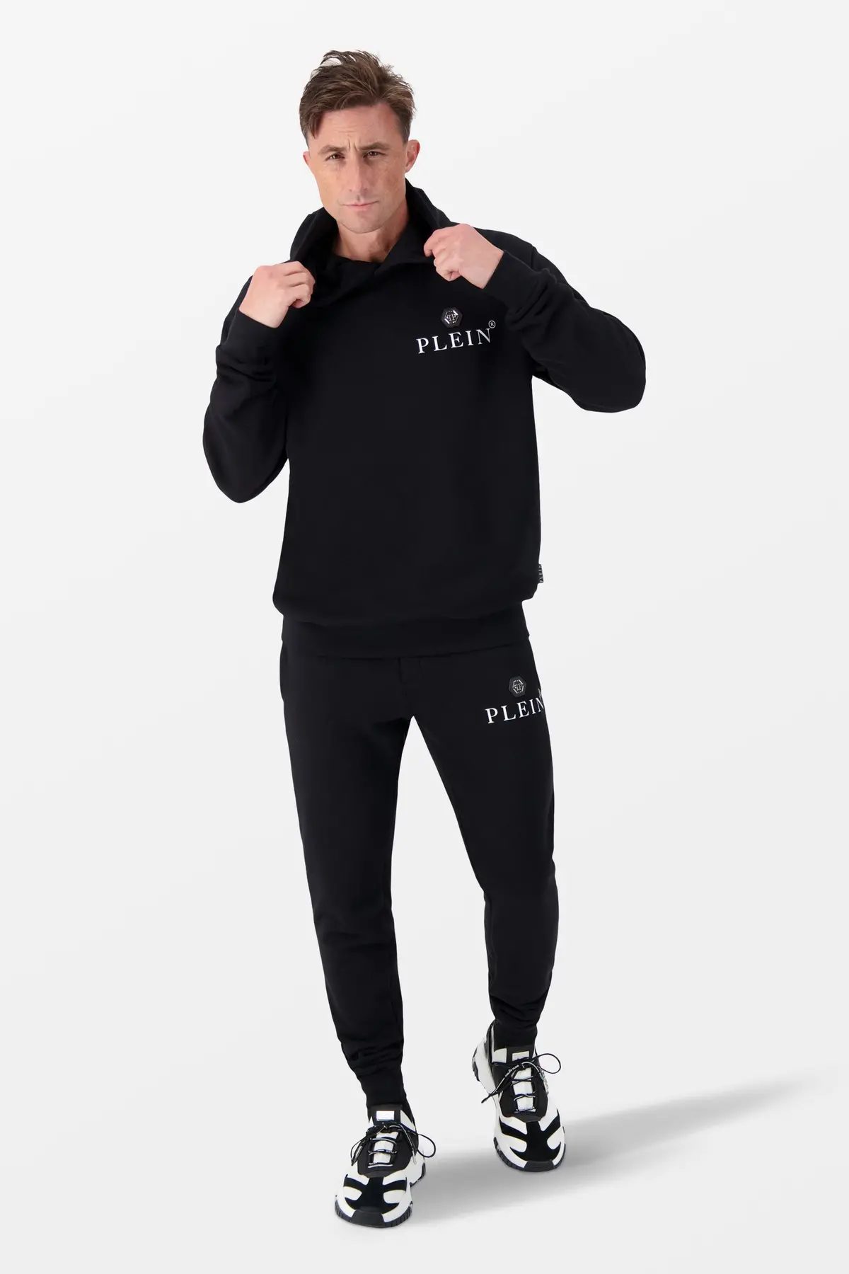 Philipp Plein Black Hexagon Hoodie 3
