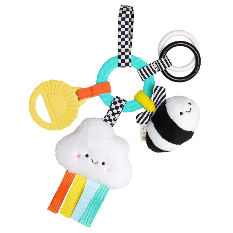Bitzy Busy Ring Teething Activity Toy 3