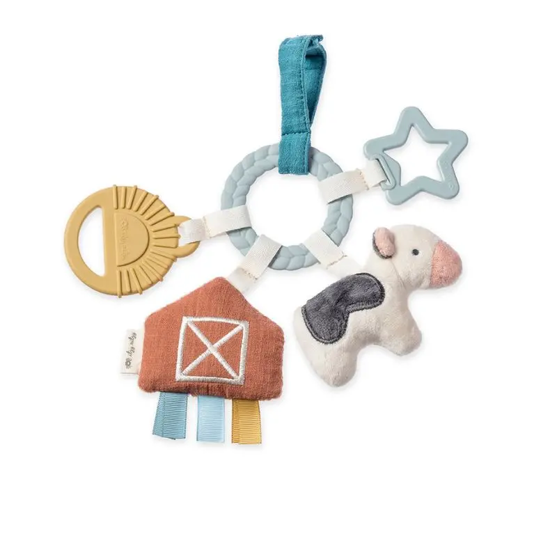 Bitzy Busy Ring Teething Activity Toy 4