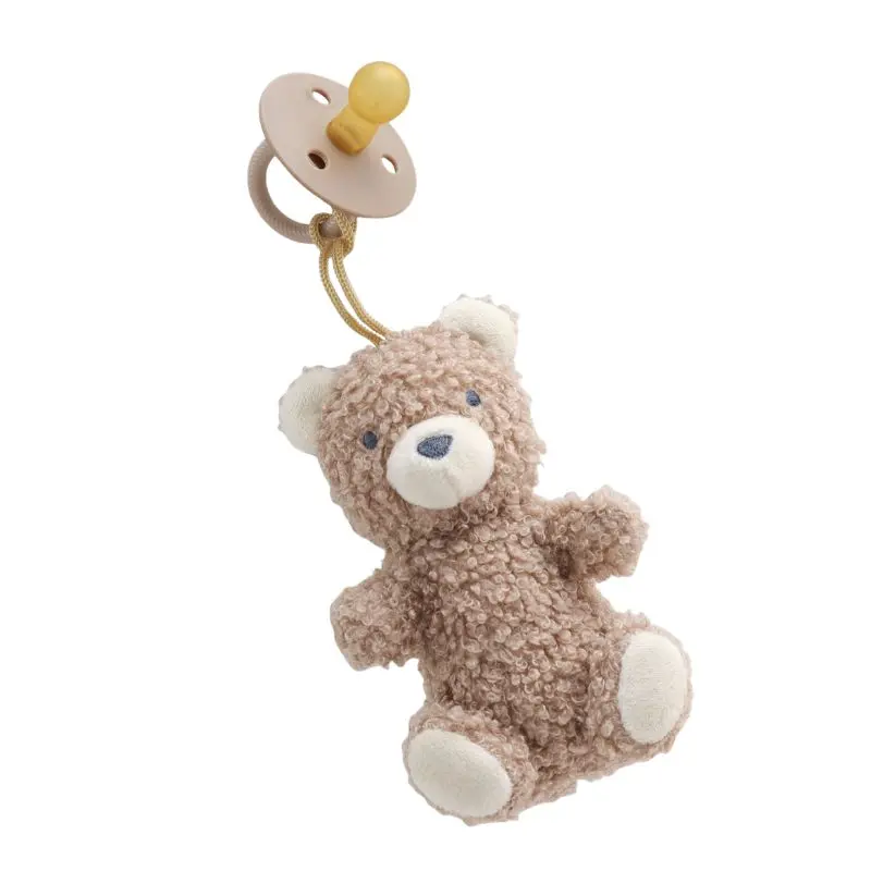 Bitzy Pal Natural Rubber Pacifier & Lovey 1