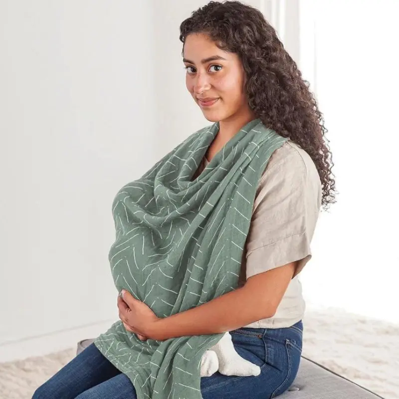 Muslin Breastfeeding Boss Nursing Cover 3