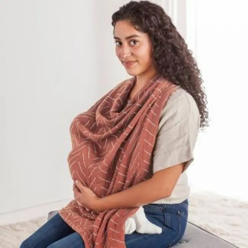 Muslin Breastfeeding Boss Nursing Cover 1