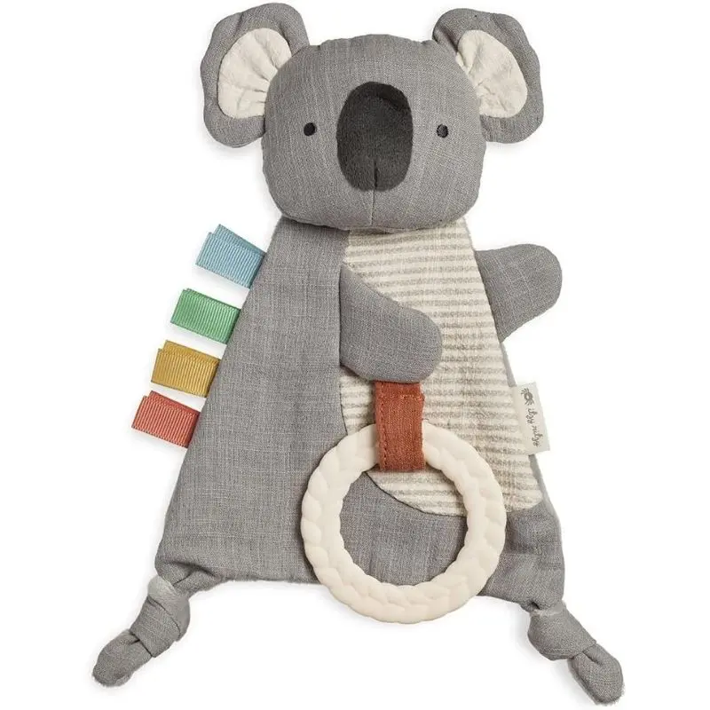Bitzy Crinkle Sensory Crinkle Toy With Teether 1