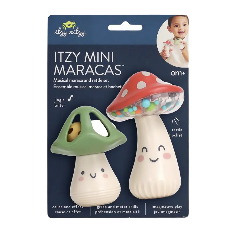Itzy Mini Maracas Musical Rattle Set 1