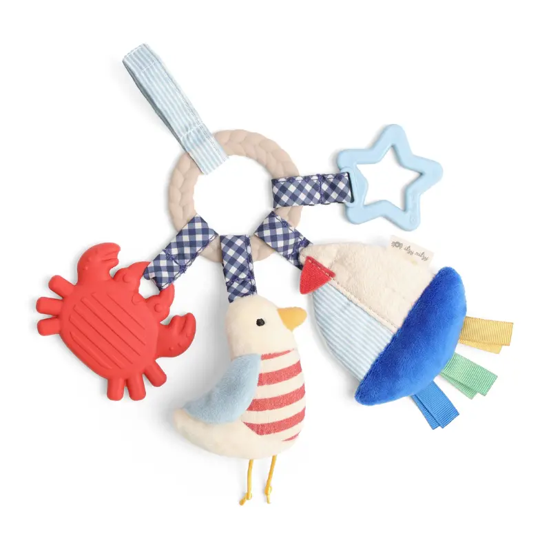 Bitzy Busy Ring Teething Activity Toy 6