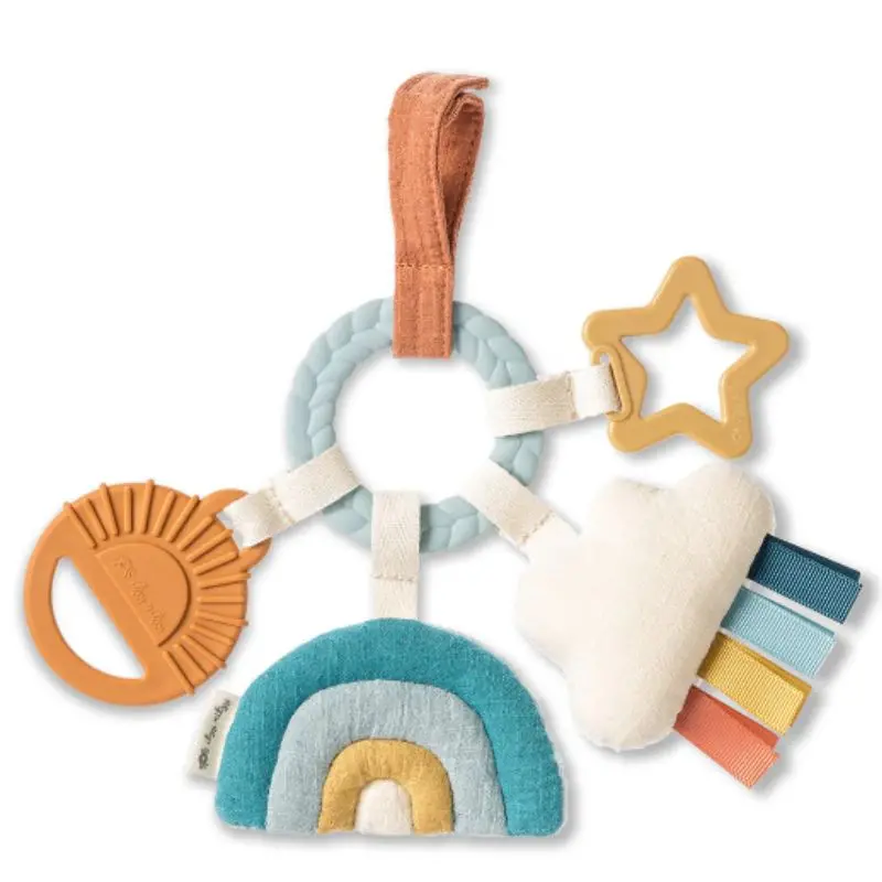Bitzy Busy Ring Teething Activity Toy 2