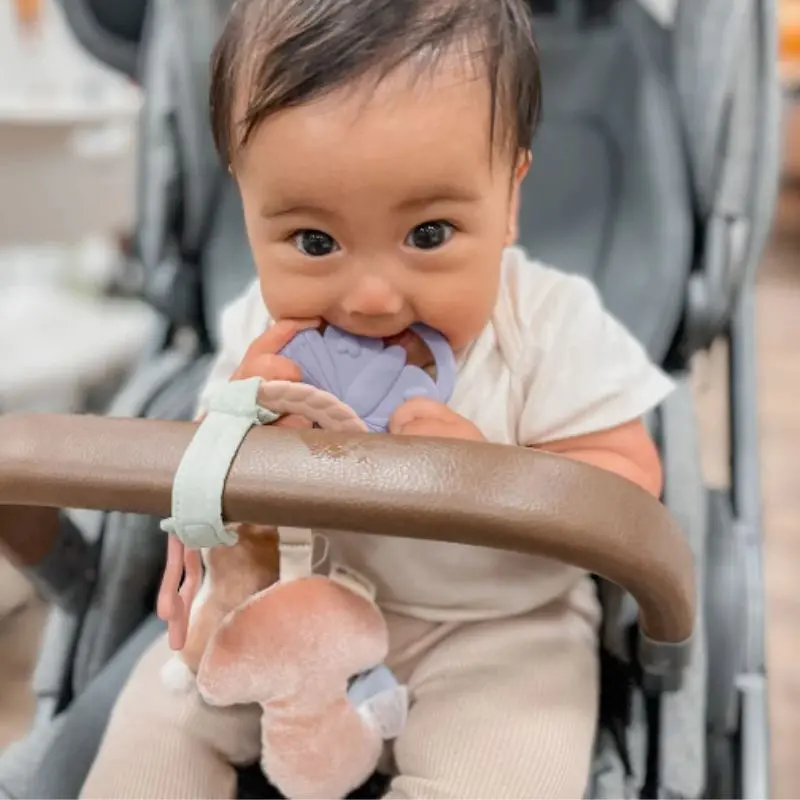 Bitzy Busy Ring Teething Activity Toy 4