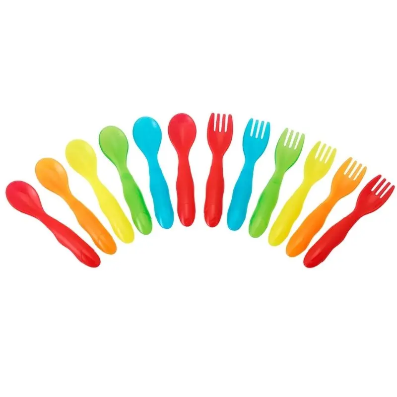 Take & Toss Toddler Flatware - 12 Pack 1